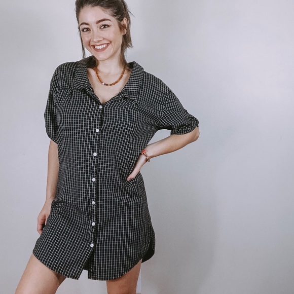 Anthropologie Tops - SOLD Lark and Wolfe Anthro Windowpane Tunic